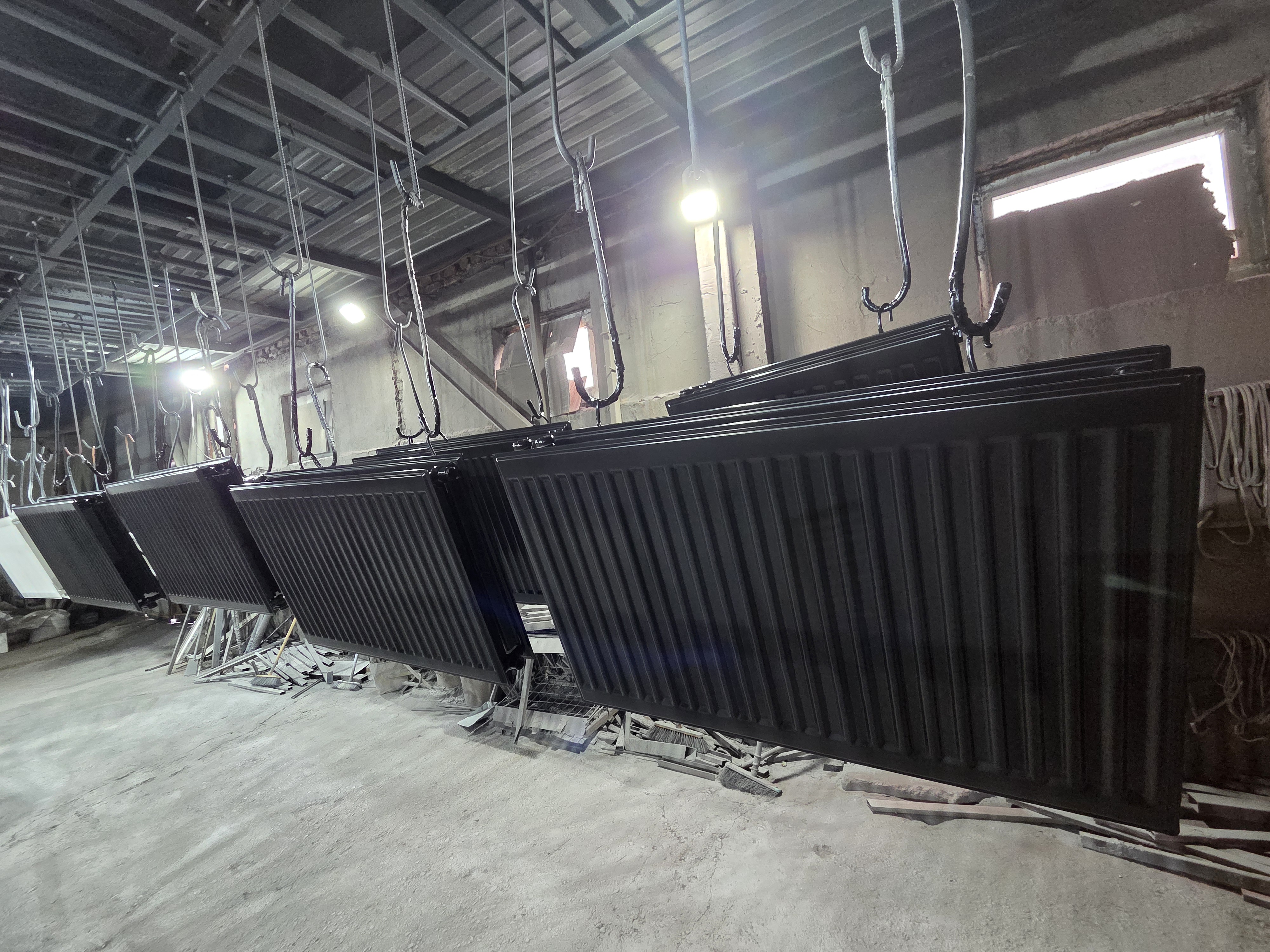 Порошковая покраска металлических радиаторов