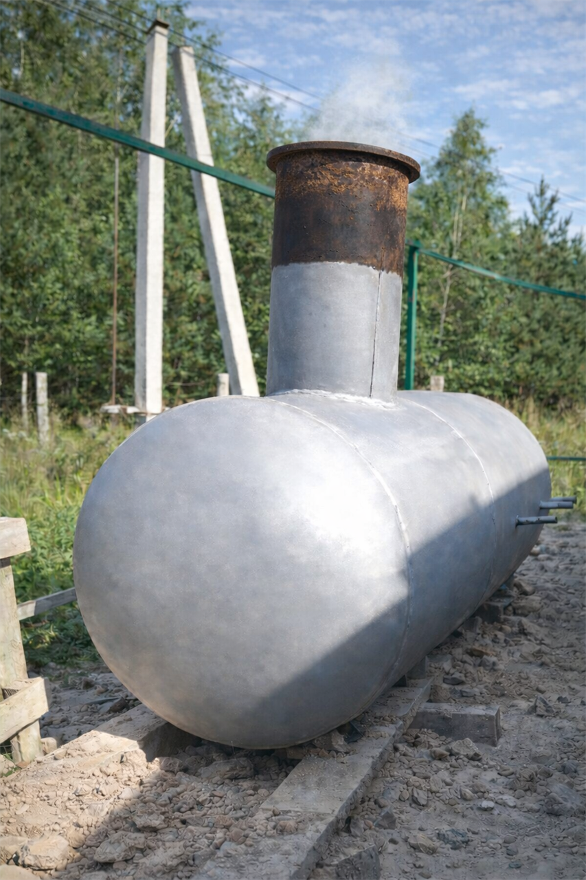 После пескоструйной обработки