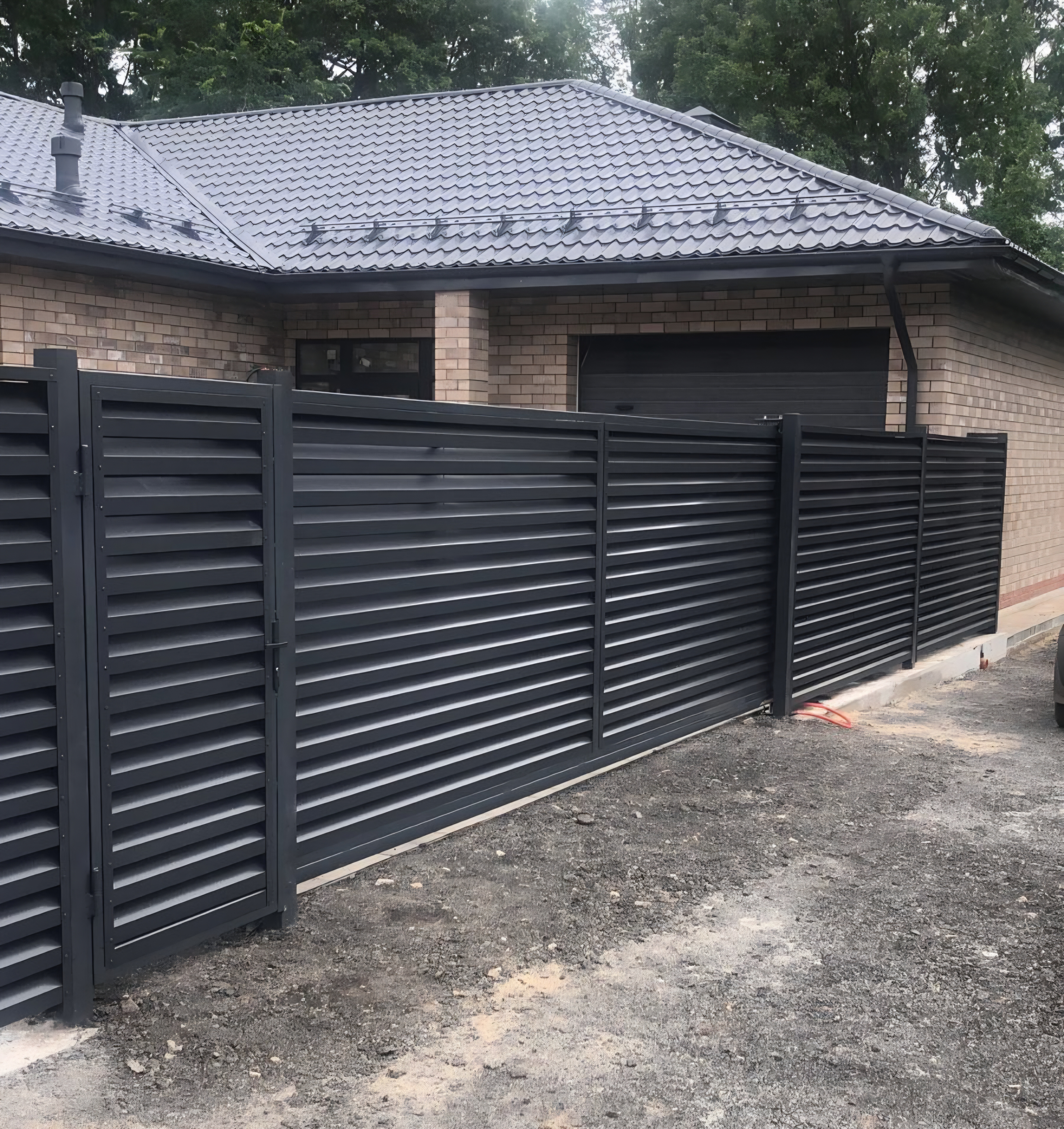 Откатные ворота — Работа 7