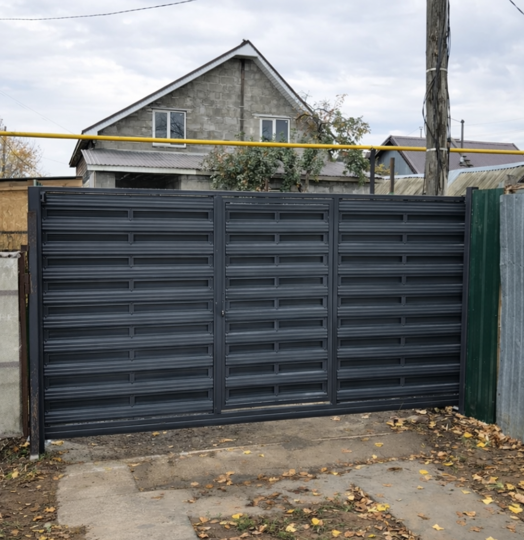 Откатные ворота — Работа 8