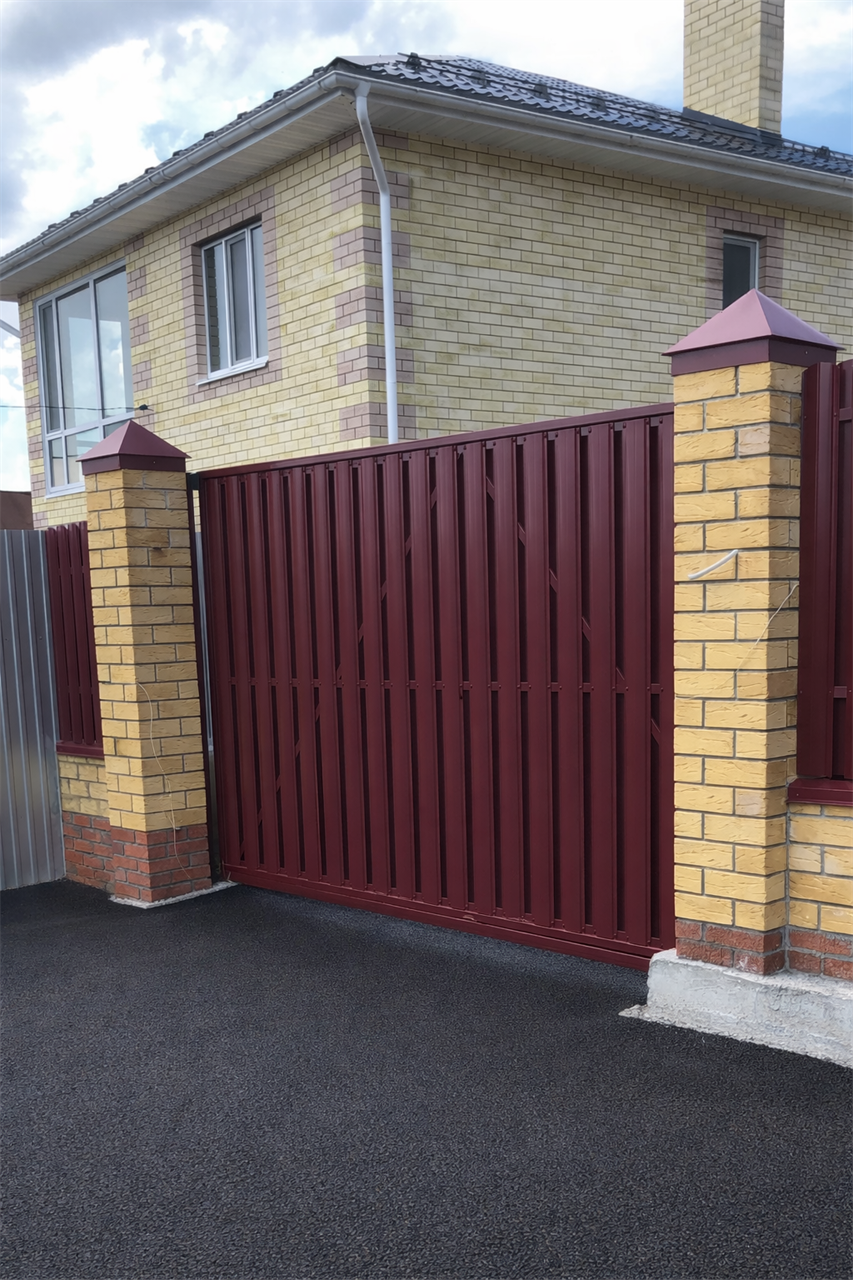 Откатные ворота — Работа 10