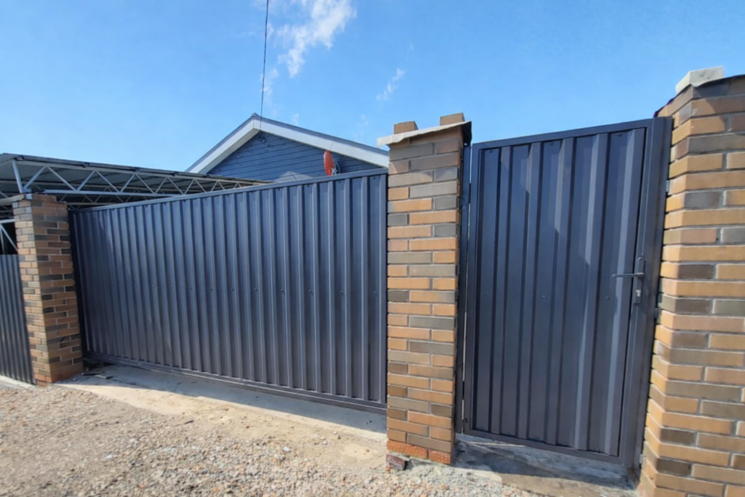 Откатные ворота — Работа 11