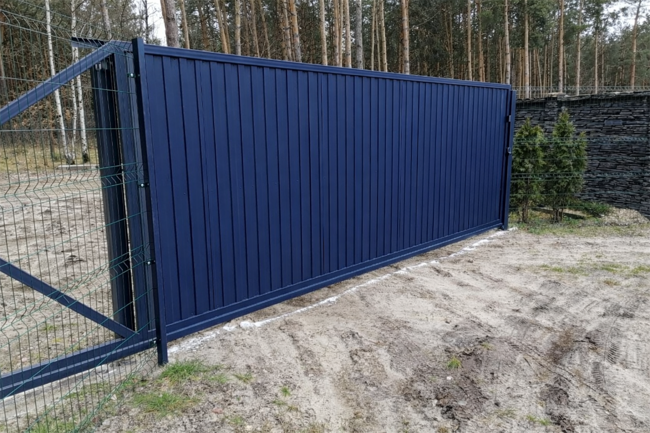 Откатные ворота — Работа 13