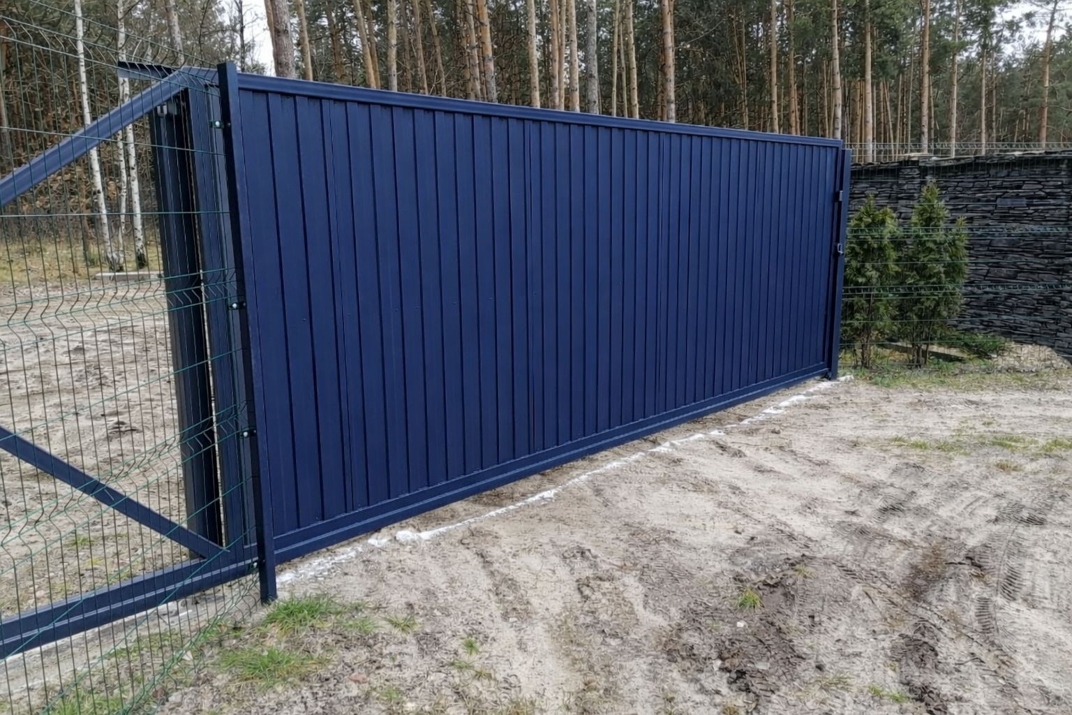 Откатные ворота — Работа 13