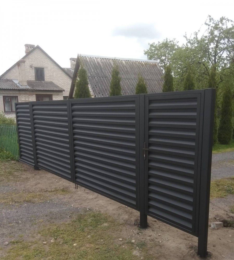 Распашные ворота — Работа 1