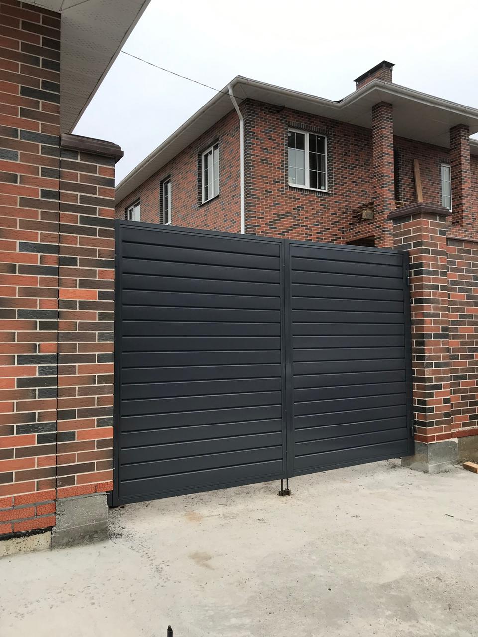 Распашные ворота — Работа 7