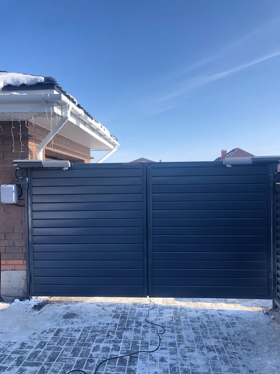 Распашные ворота — Работа 14