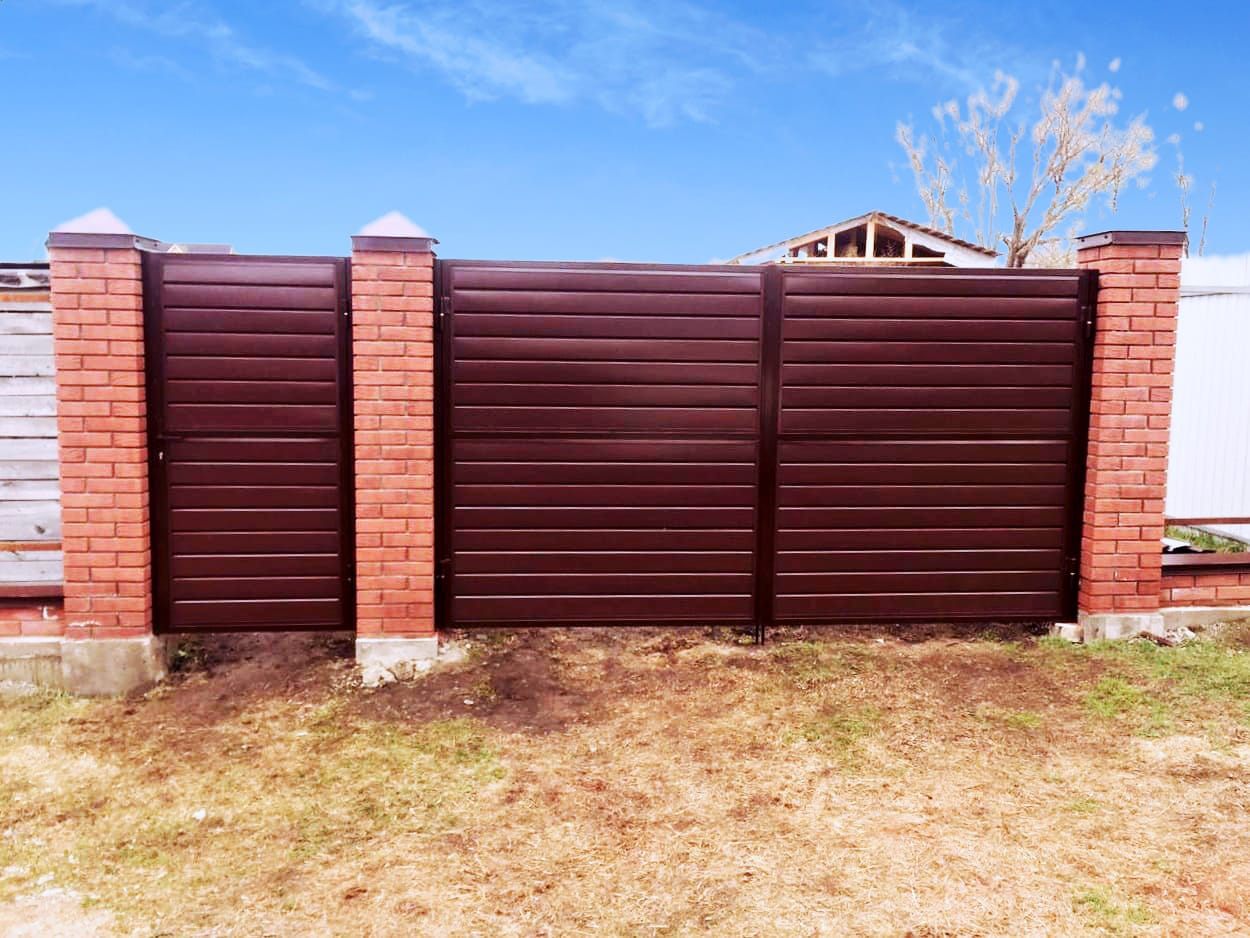 Распашные ворота — Работа 15