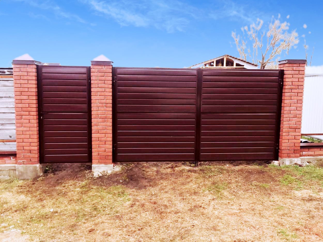 Распашные ворота — Работа 15