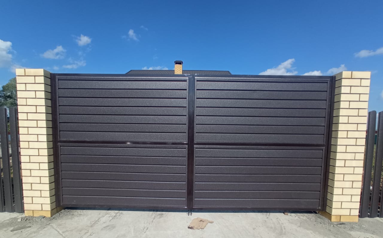 Распашные ворота — Работа 16