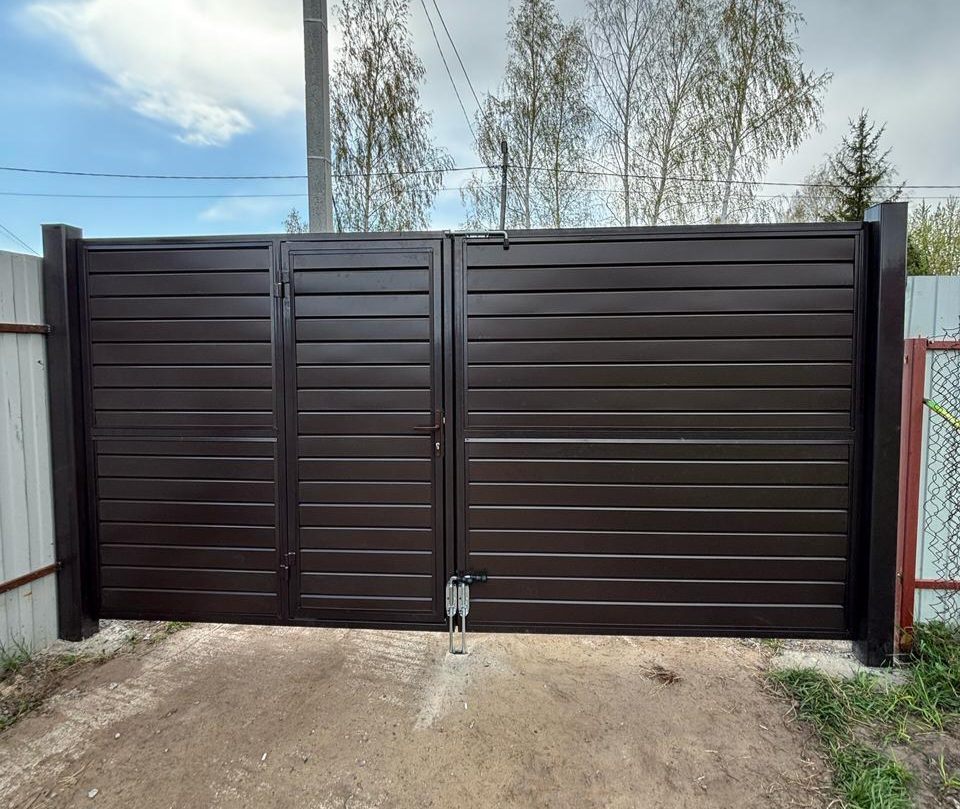 Распашные ворота — Работа 18