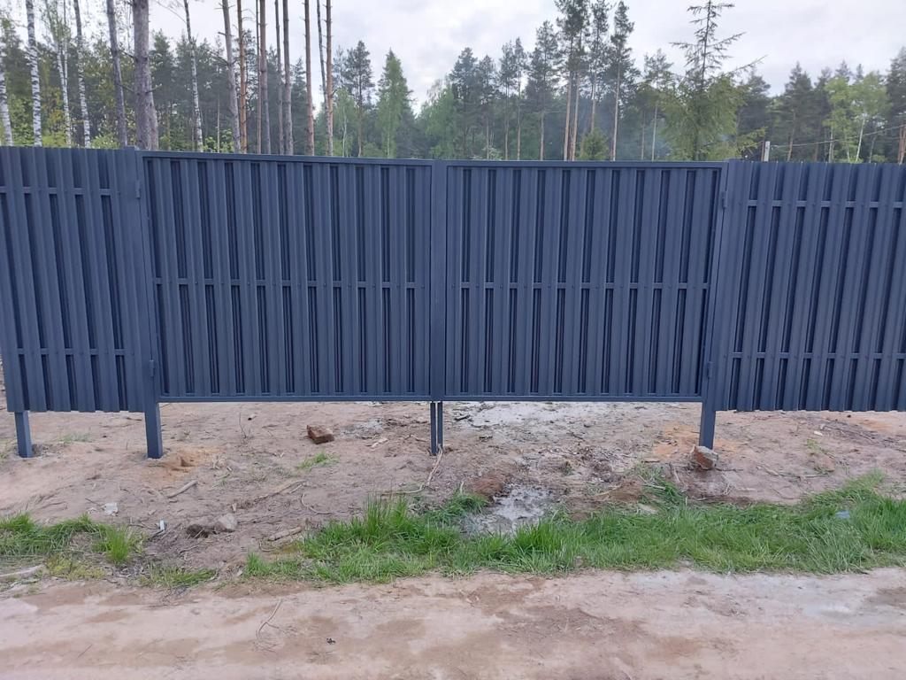 Распашные ворота — Работа 23